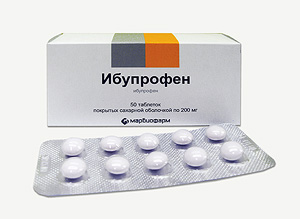 «Ибупрофен» для лечения герпесной ангины