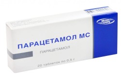 Парацетамол для снижения температуры тела