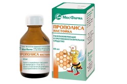 Настойкой прополиса для пропитывания воспаленных миндалин