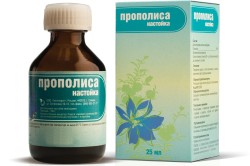 Настойка прополиса для лечения ангины